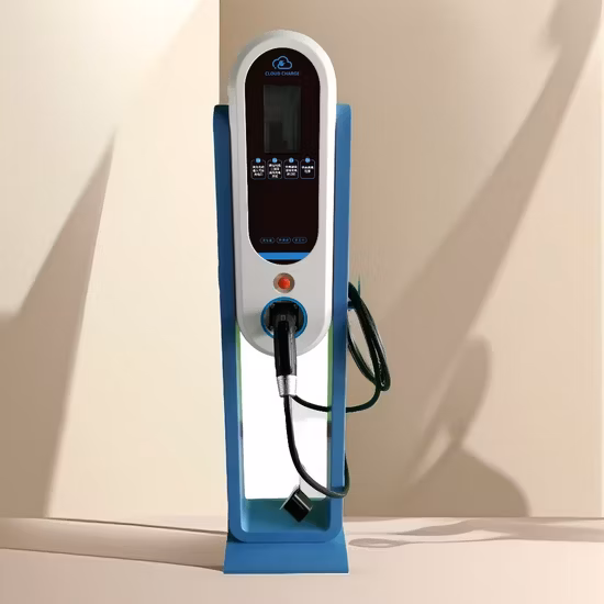Carregador AC de 11 Kw para estação de carregamento de veículos elétricos WiFi ou 4G Smart Home EV Charger Car Charger Station Point com Type1 Type 2