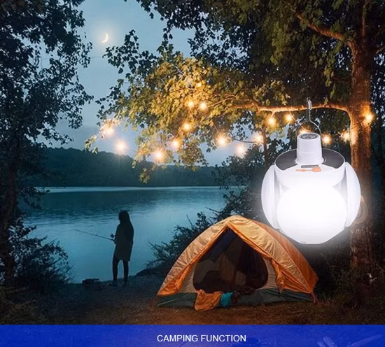 Novo design solar 4 folhas dobrável barraca de acampamento lâmpada DC carregamento solar economia de energia miniatura mini destaque lâmpada led luz de acampamento